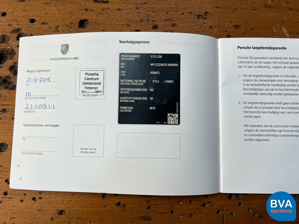 Porsche Macan Turbo 3.6 400 PS 2015 -Org NL-, 4-ZSP-38.