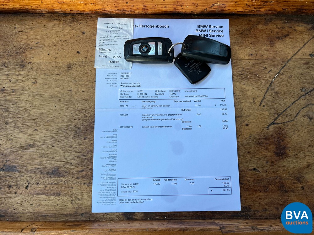 BMW M550 xDrive M-Sport 5er Touring 381PS 2013, H-398-BN.