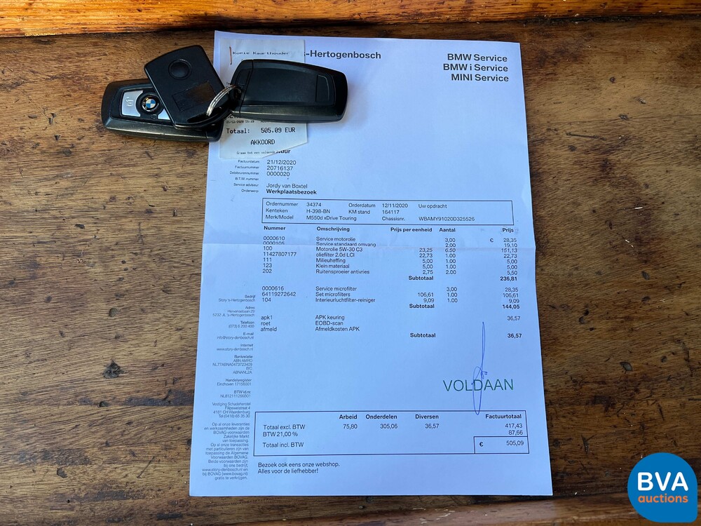 BMW M550 xDrive M-Sport 5er Touring 381PS 2013, H-398-BN.