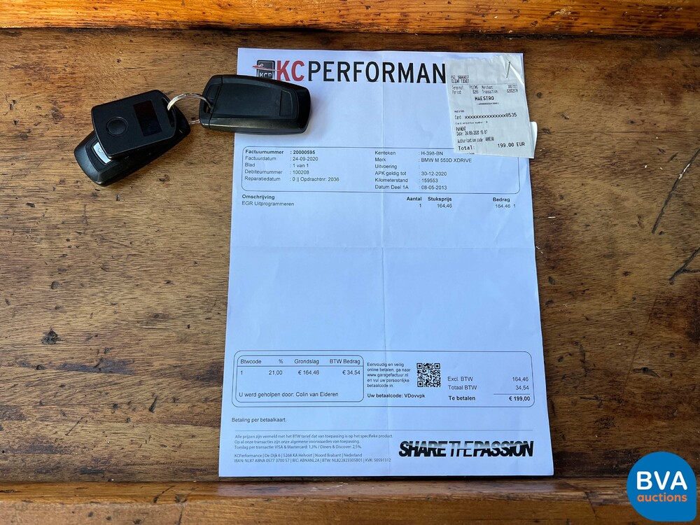 BMW M550 xDrive M-Sport 5er Touring 381PS 2013, H-398-BN.