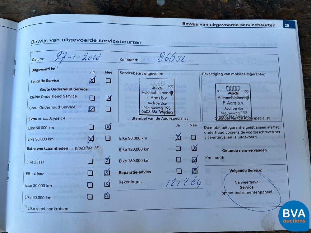 Audi S44.2 V8 Quattro ProLine 344PS 2005 -Org. NL-, 97-RB-XH.