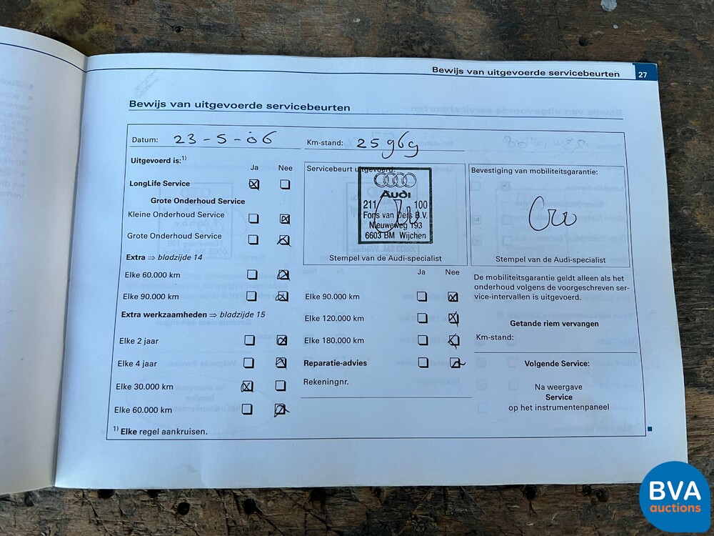 Audi S44.2 V8 Quattro ProLine 344PS 2005 -Org. NL-, 97-RB-XH.