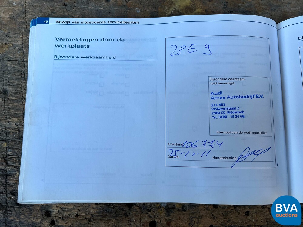 Audi S44.2 V8 Quattro ProLine 344PS 2005 -Org. NL-, 97-RB-XH.