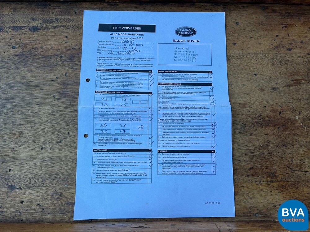 Land Rover Range Rover Vogue 4.4 V8 286pk 2002 -Org. NL-, 11-JN-TJ