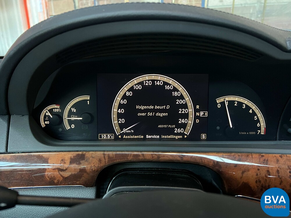 Mercedes-Benz S500 Lang 387pk S-Klasse W221 2005 -Org. NL-, 79-RT-VG.