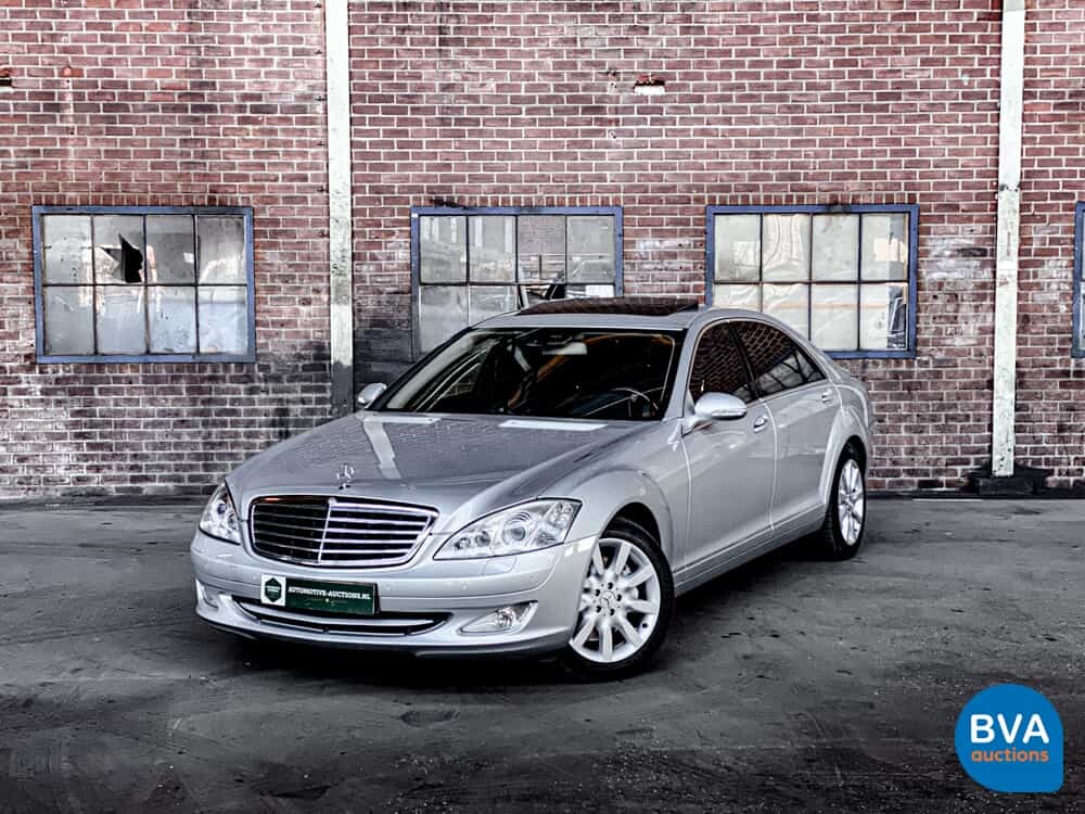 Mercedes-Benz S500 Lang 387pk S-Klasse W221 2005 -Org. NL-, 79-RT-VG.
