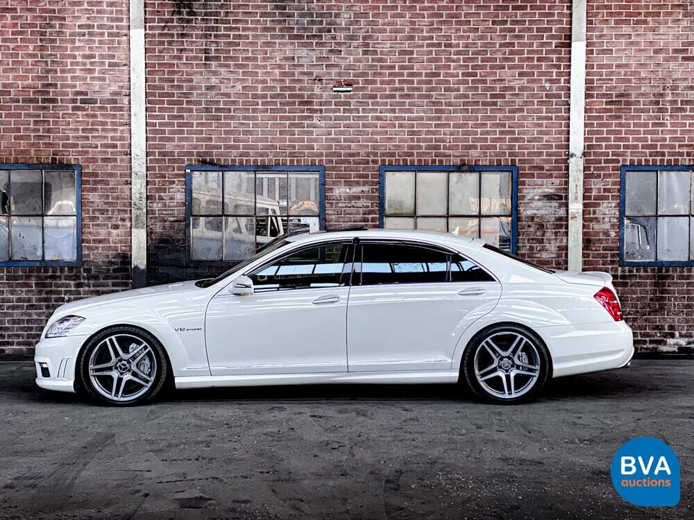 Mercedes S65 AMG Lang DESIGNO 6.0 V12 612pk S-Klasse 2007 -YOUNGTIMER-
