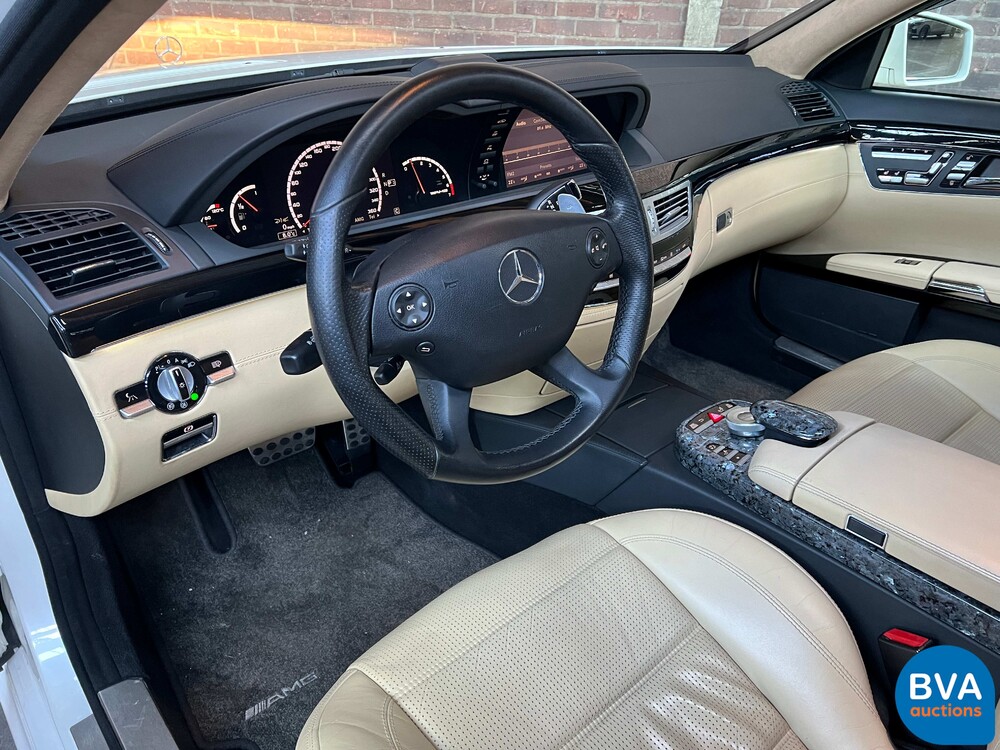 Mercedes S65 AMG Lang DESIGNO 6.0 V12 612pk S-Klasse 2007 -YOUNGTIMER-