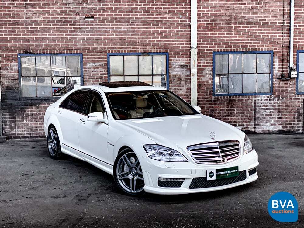 Mercedes S65 AMG Lang DESIGNO 6.0 V12 612pk S-Klasse 2007 -YOUNGTIMER-
