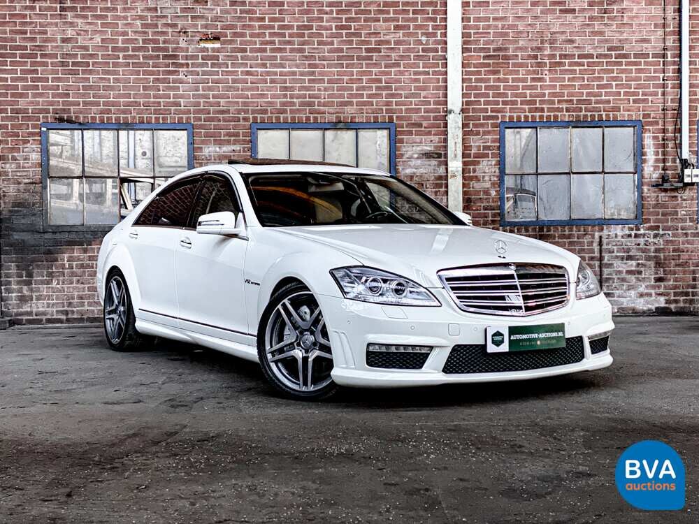 Mercedes S65 AMG Lang DESIGNO 6.0 V12 612pk S-Klasse 2007 -YOUNGTIMER-