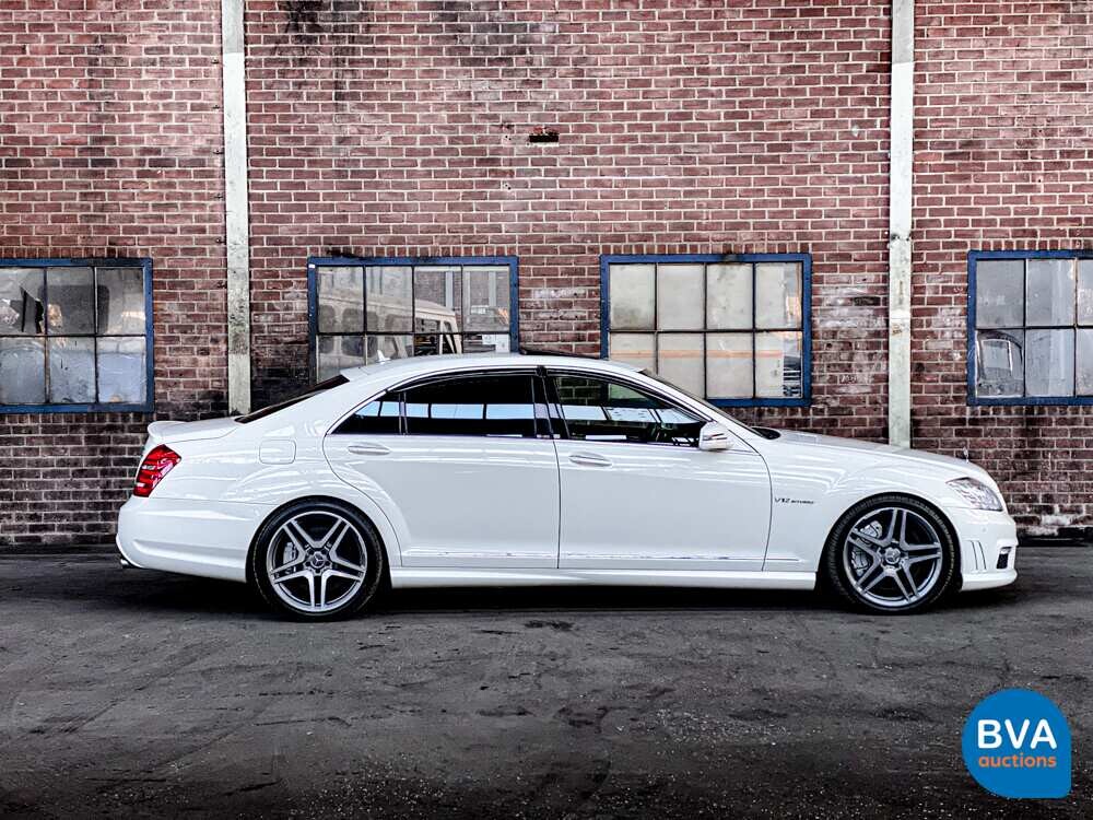 Mercedes S65 AMG Lang DESIGNO 6.0 V12 612pk S-Klasse 2007 -YOUNGTIMER-