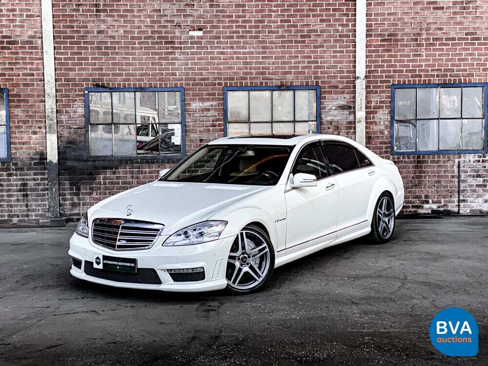 Mercedes S65 AMG Lang DESIGNO 6.0 V12 612pk S-Klasse 2007 -YOUNGTIMER-
