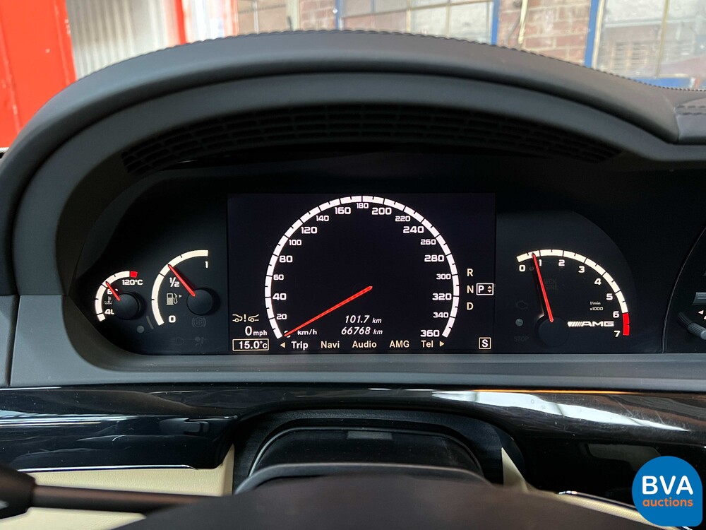 Mercedes S65 AMG Lang DESIGNO 6.0 V12 612pk S-Klasse 2007 -YOUNGTIMER-