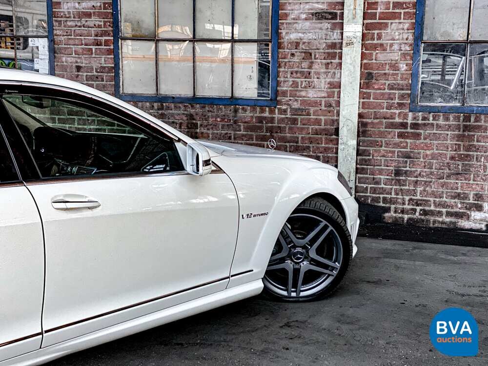 Mercedes S65 AMG Lang DESIGNO 6.0 V12 612pk S-Klasse 2007 -YOUNGTIMER-