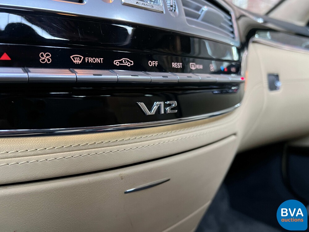 Mercedes S65 AMG Lang DESIGNO 6.0 V12 612pk S-Klasse 2007 -YOUNGTIMER-