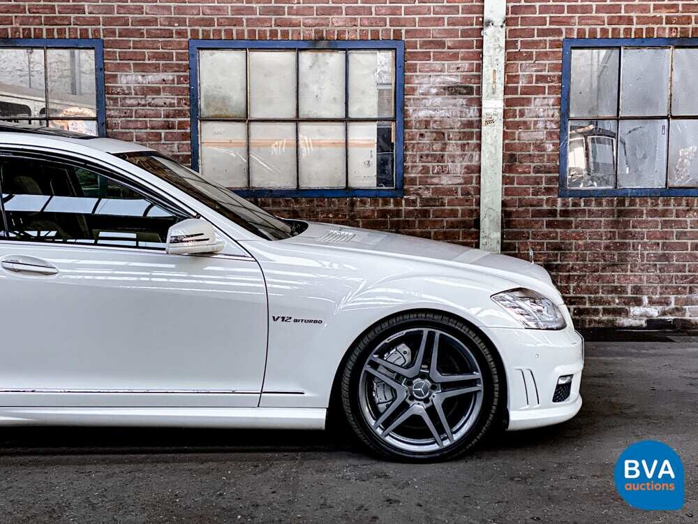 Mercedes S65 AMG Lang DESIGNO 6.0 V12 612pk S-Klasse 2007 -YOUNGTIMER-