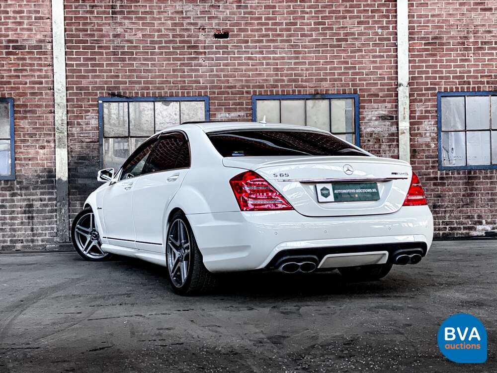 Mercedes S65 AMG Lang DESIGNO 6.0 V12 612pk S-Klasse 2007 -YOUNGTIMER-