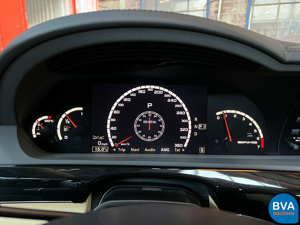 Mercedes S65 AMG Lang DESIGNO 6.0 V12 612pk S-Klasse 2007 -YOUNGTIMER-