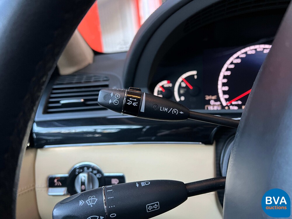 Mercedes S65 AMG Lang DESIGNO 6.0 V12 612pk S-Klasse 2007 -YOUNGTIMER-