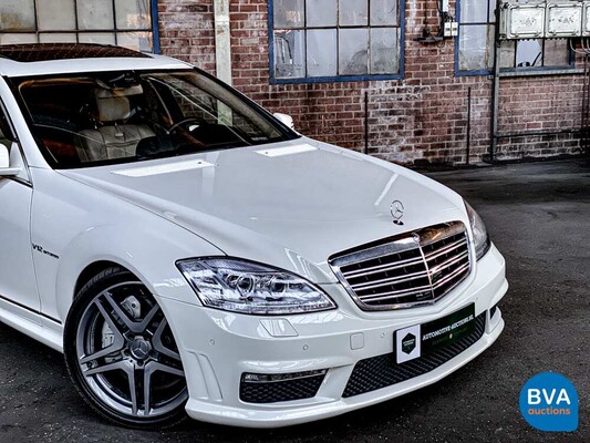 Mercedes S65 AMG Long DESIGNO 6.0 V12 612pk S-Class 2007 -YOUNGTIMER-.