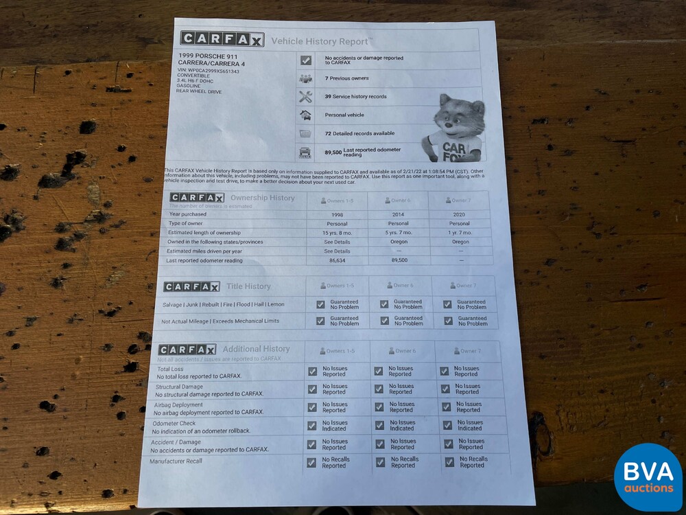 Porsche 911 Cabrio 3.4 Carrera 300PS 996 1999 -YOUNGTIMER-.