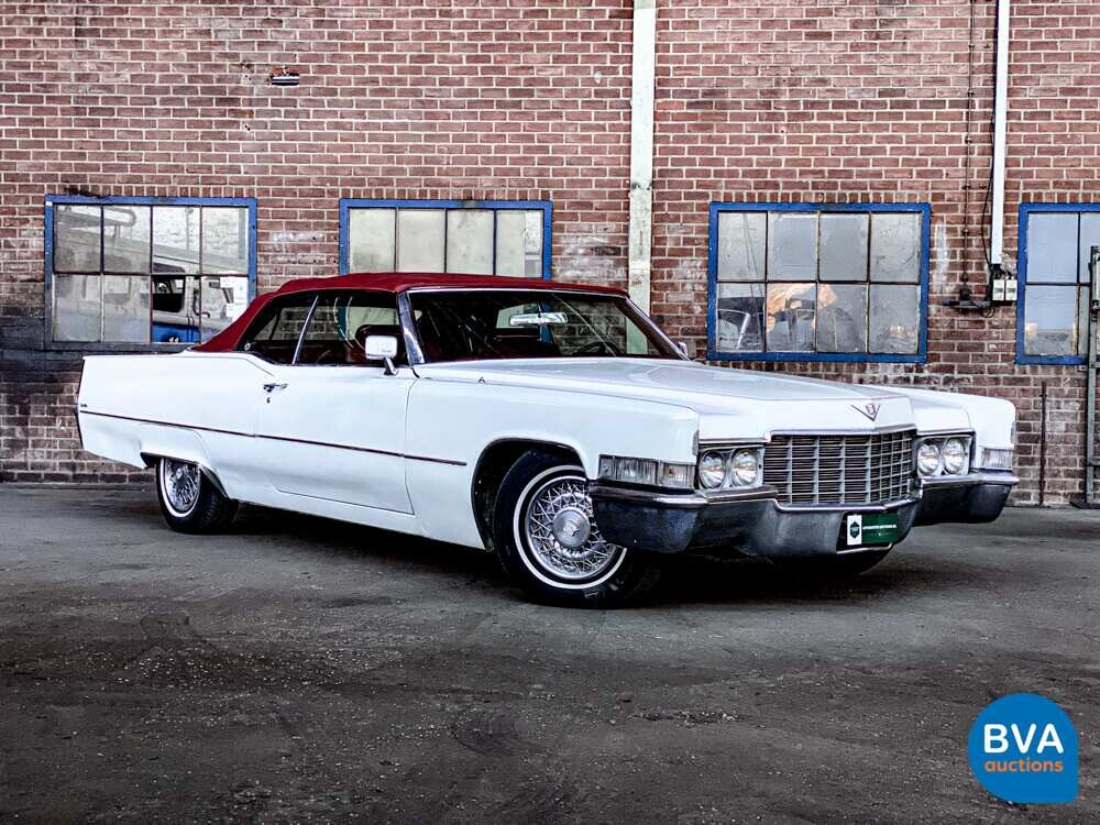 Cadillac DeVille 7.7 V8 Cabriolet 375pk 1969