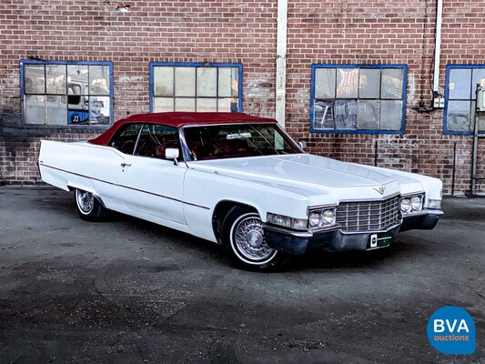 Cadillac DeVille 7.7 V8 Cabriolet 375pk 1969