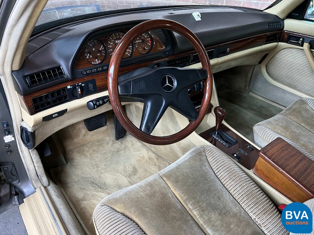 Mercedes-Benz 380SE S-Klasse 204pk W126 1980, SL-21-JN