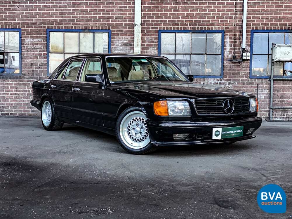 Mercedes-Benz 380SE S-Klasse 204pk W126 1980, SL-21-JN