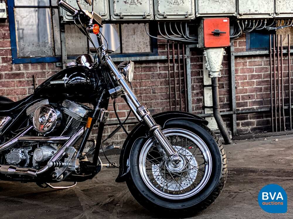 Harley Davidson FXR Super Glide Chopper -Org.NL- 1991, ML-60-TP