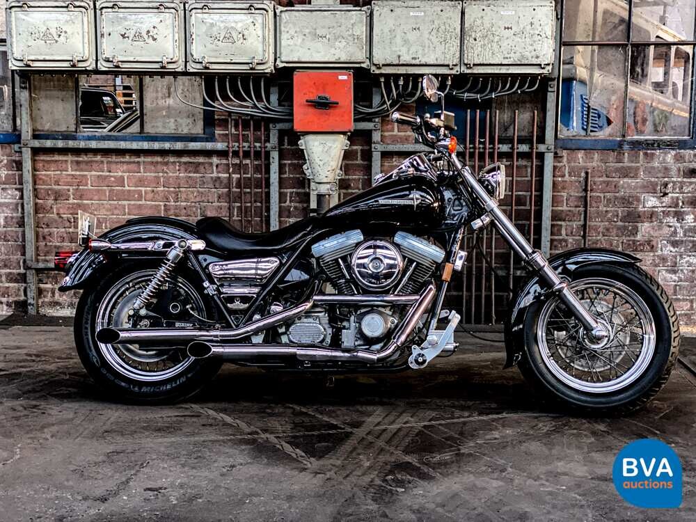 Harley Davidson FXR Super Glide Chopper -Org.NL- 1991, ML-60-TP