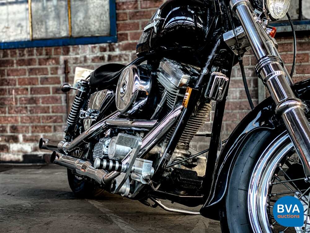 Harley Davidson FXR Super Glide Chopper -Org.NL- 1991, ML-60-TP