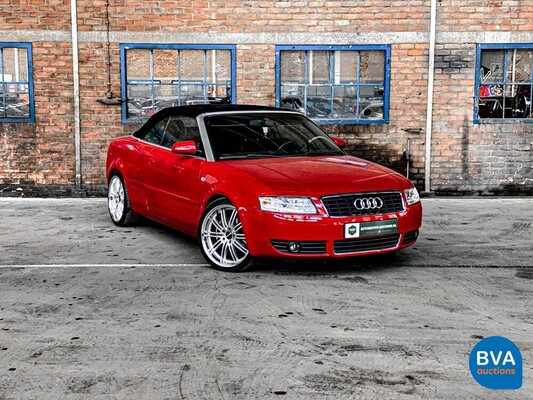 Audi A4 Cabriolet 2.4 V6 Exclusive 170pk 2002 -Org. NL- YOUNGTIMER, 39-JH-NG