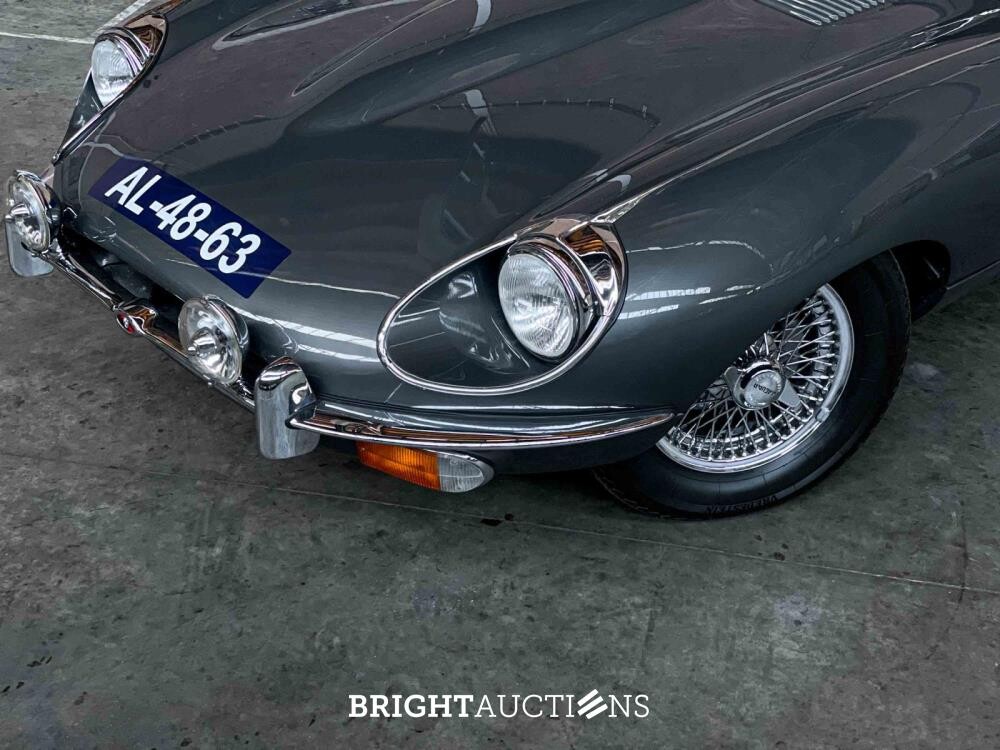Jaguar E-Type 4.2 I6 Series 2+2 265pk 1969, AL-48-63