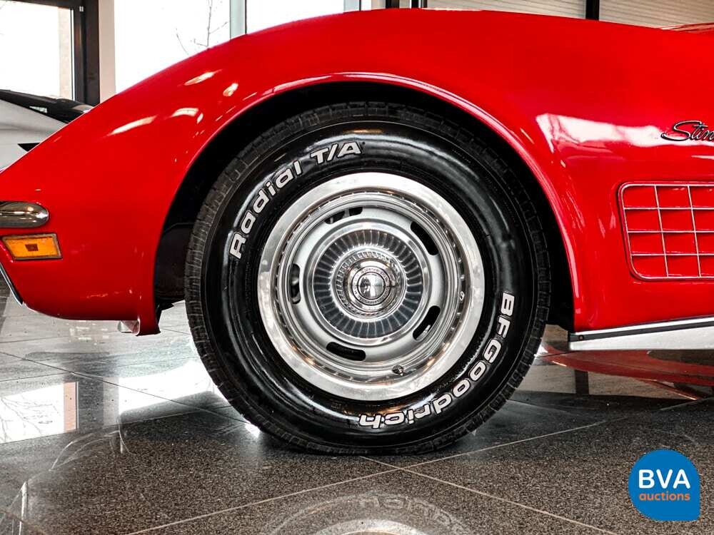 Chevrolet Corvette C3 Convertible Chrome Bumper 210hp 1970.