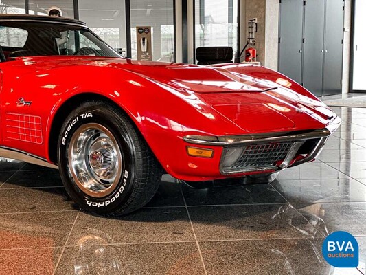 Chevrolet Corvette C3 Cabrio Chromstoßstange 210 PS 1970.