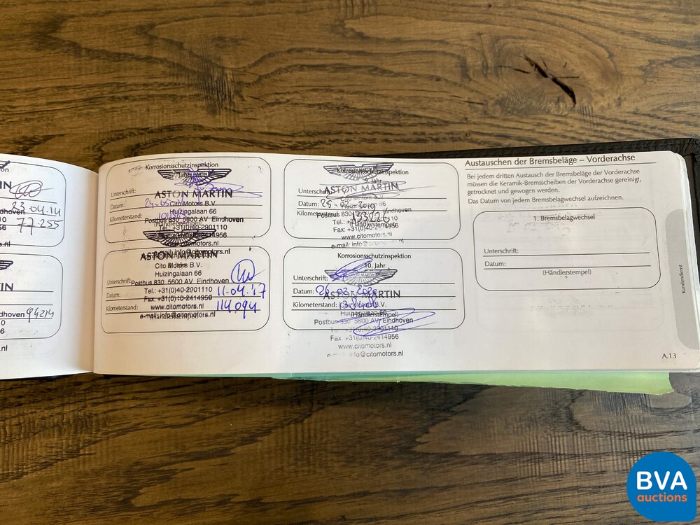 Aston Martin V12 Vantage 5.9 V12 -MANUAL GEARBOX- 571pk 2009, 29-TGB-5.