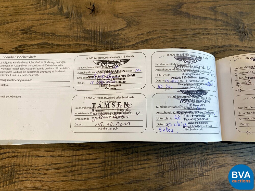 Aston Martin V12 Vantage 5.9 V12 -MANUAL GEARBOX- 571pk 2009, 29-TGB-5.