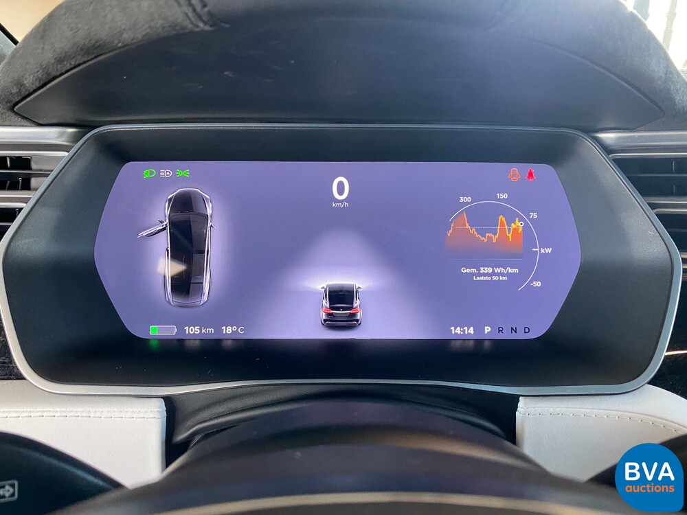 Tesla Model X 90D Base 6-person 429pk 2016 -Org. NL-, KV-944-Z.