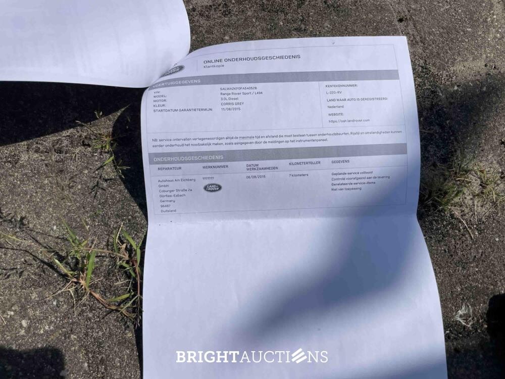 Land Rover Range Rover Sport 3.0 SDV6 HSE Dynamic 306pk 20215, L-220-RV