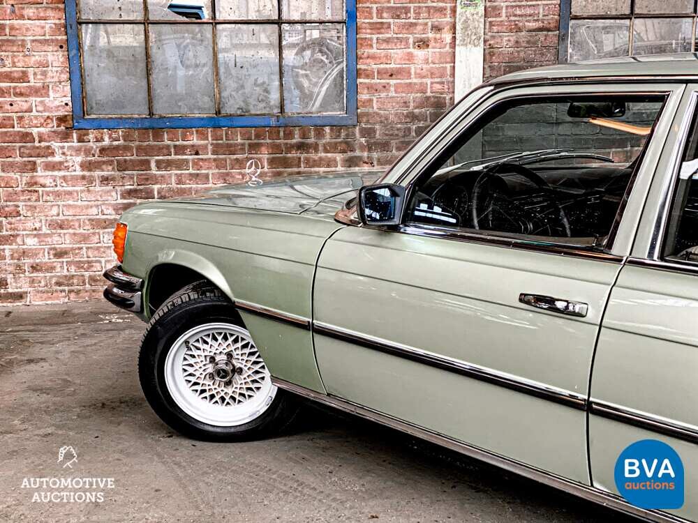 Mercedes-Benz 280 SE S-class 185hp 1976, 36-YA-32.