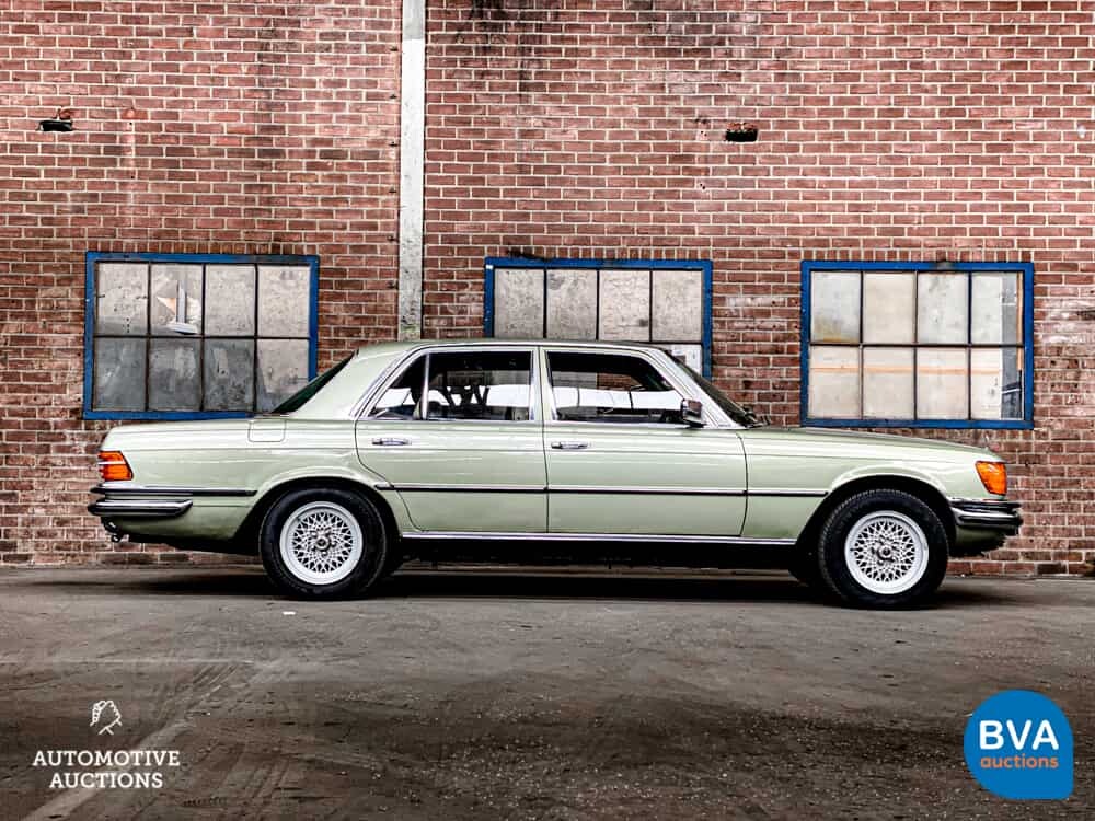 Mercedes-Benz 280 SE S-class 185hp 1976, 36-YA-32.