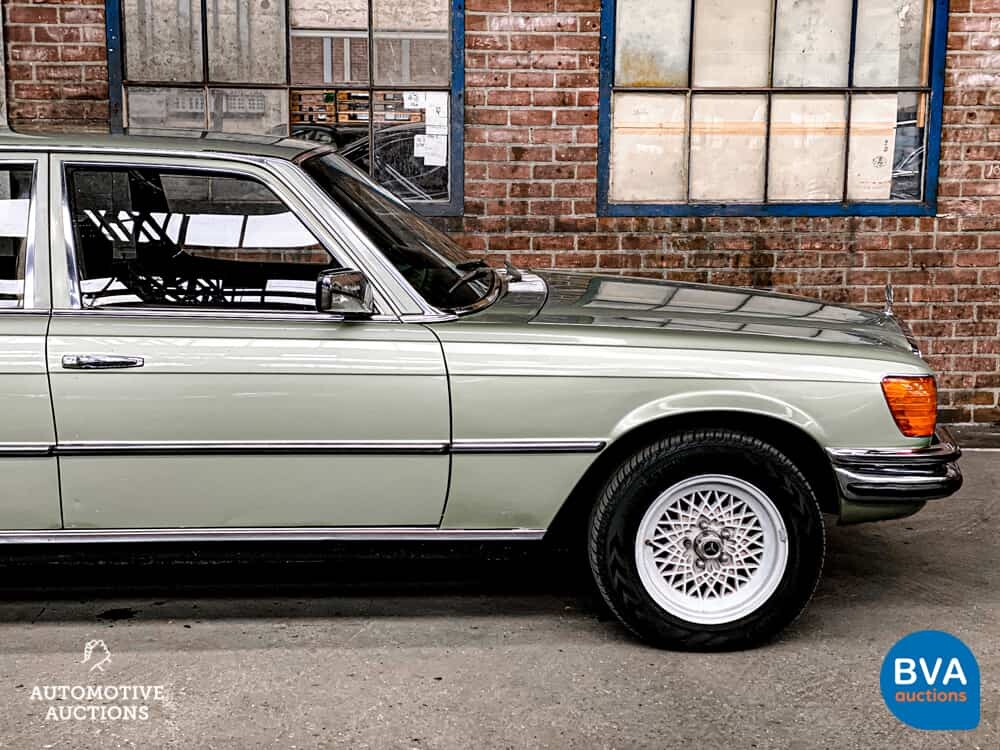 Mercedes-Benz 280 SE S-class 185hp 1976, 36-YA-32.