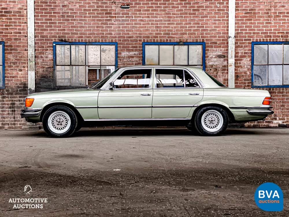 Mercedes-Benz 280 SE S-class 185hp 1976, 36-YA-32.