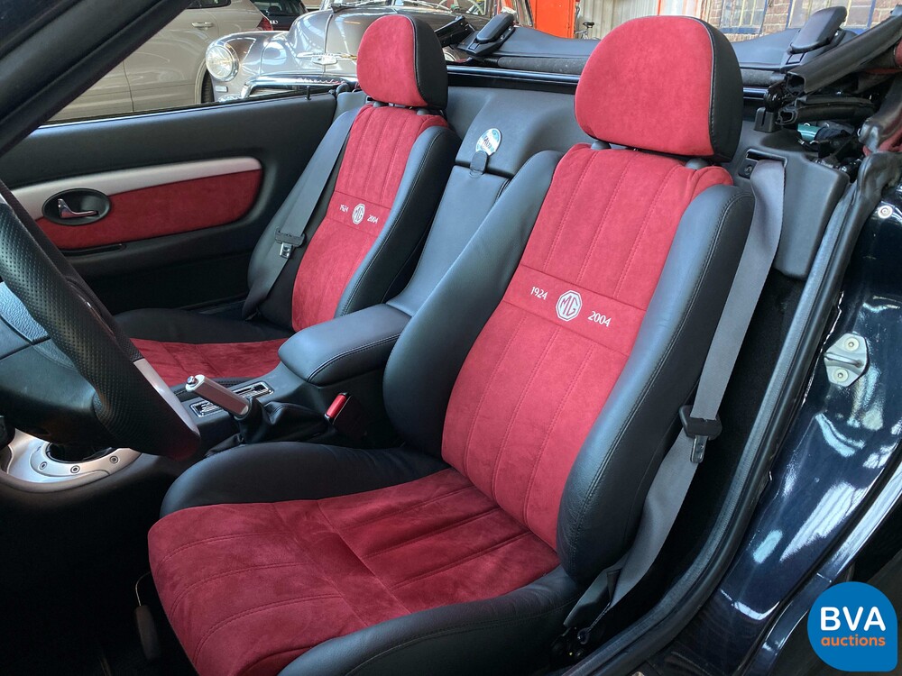 MG TF Cabriolet 80th Anniversary Edition 1/1600 136pk 2004 -Org. EN- NEW.