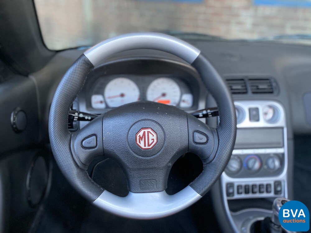 MG TF Cabriolet 80th Anniversary Edition 1/1600 136pk 2004 -Org. EN- NEW.