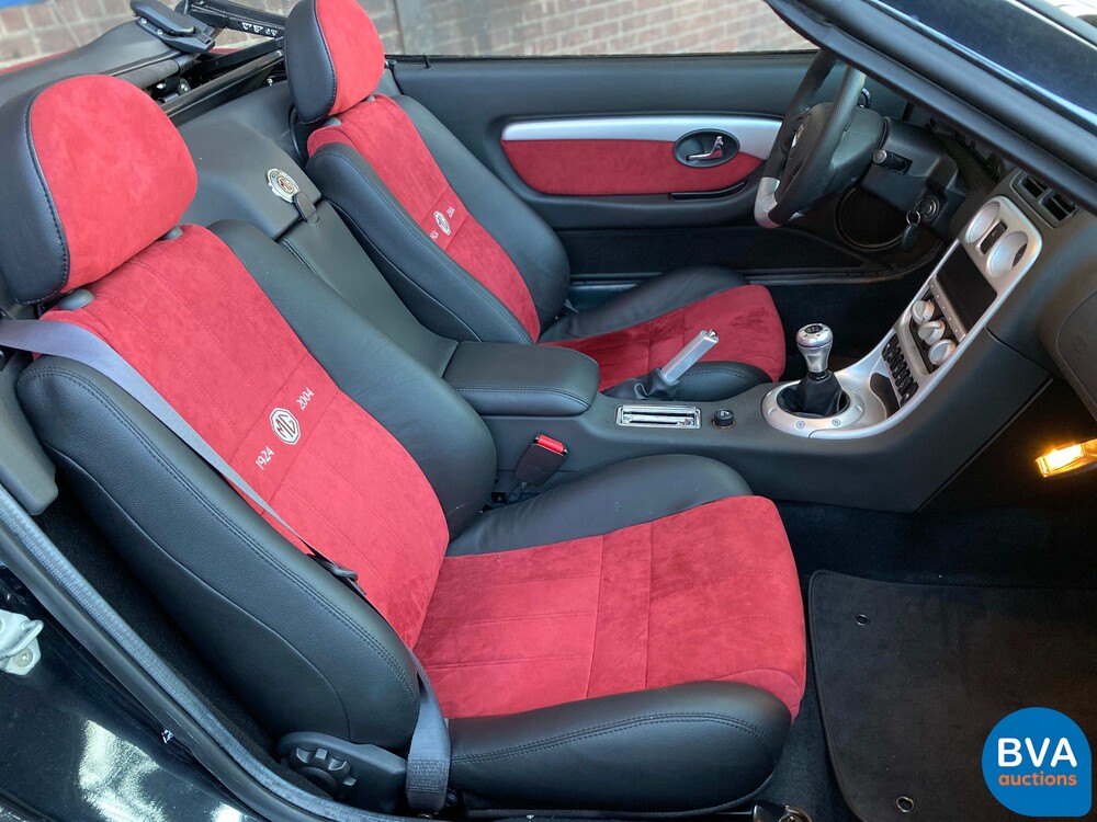 MG TF Cabriolet 80th Anniversary Edition 1/1600 136pk 2004 -Org. EN- NEW.