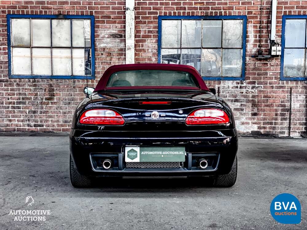 MG TF Cabriolet 80th Anniversary Edition 1/1600 136pk 2004 -Org. EN- NEW.