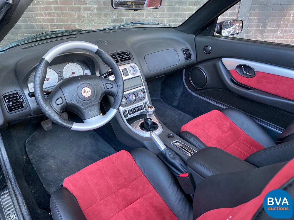 MG TF Cabriolet 80th Anniversary Edition 1/1600 136pk 2004 -Org. EN- NEW.