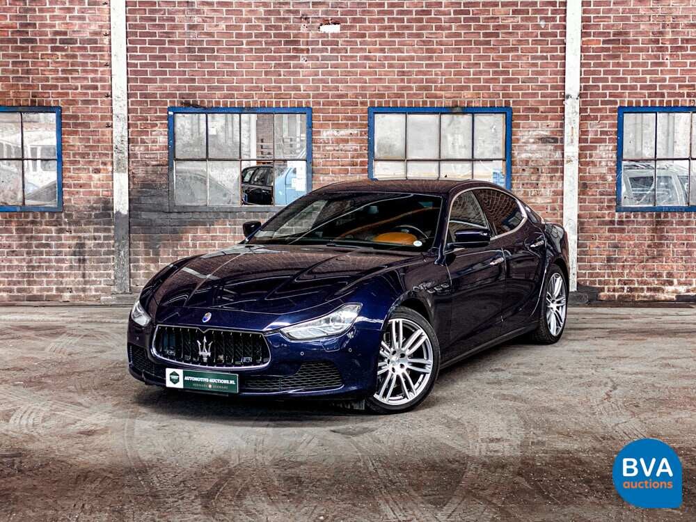 Maserati Ghibli S Q4 411pk 2014